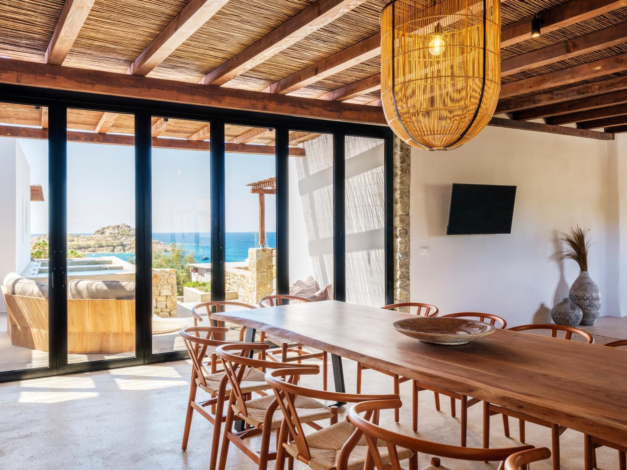 Trinity Mykonos - Beachfront Villa Platys Gialos  Екстериор снимка